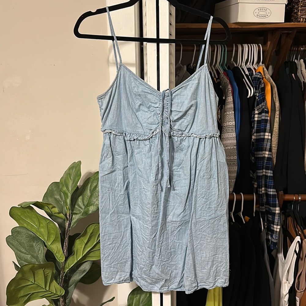 Harper Heritage Denim Mini Dress! From Francesca’s